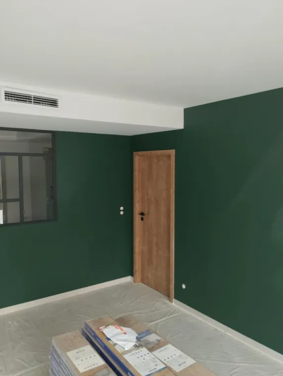 Mise en peinture murale