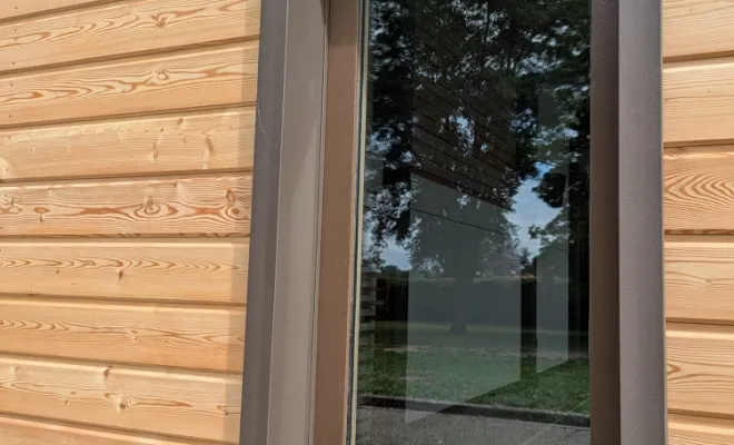Mise en lasure extérieure sur boiserie