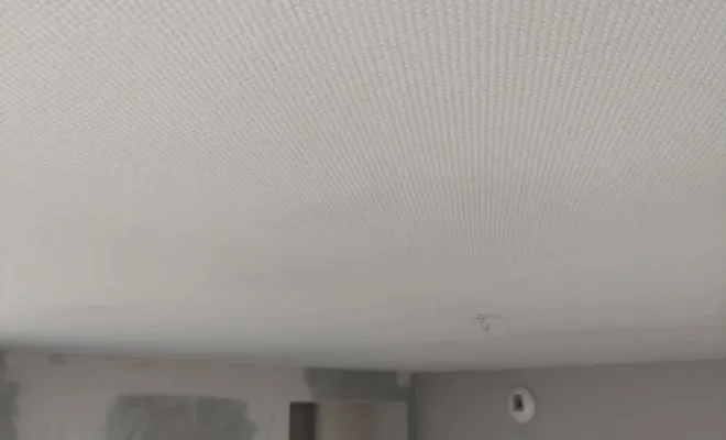 Plafond toile de verre prête à peindre